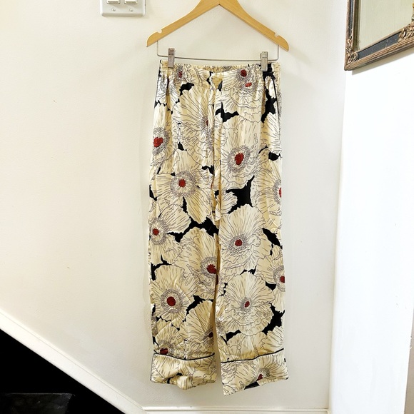 New NOIRI Silk Floral Pajama Set XS - Picture 5 of 5